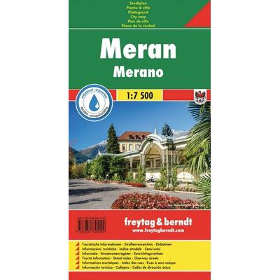 freytag & berndt Stadtplan Meran 1:7.500, Sonstige von , KOMPASS Freytag & Berndt, 978-3-85084-109-2