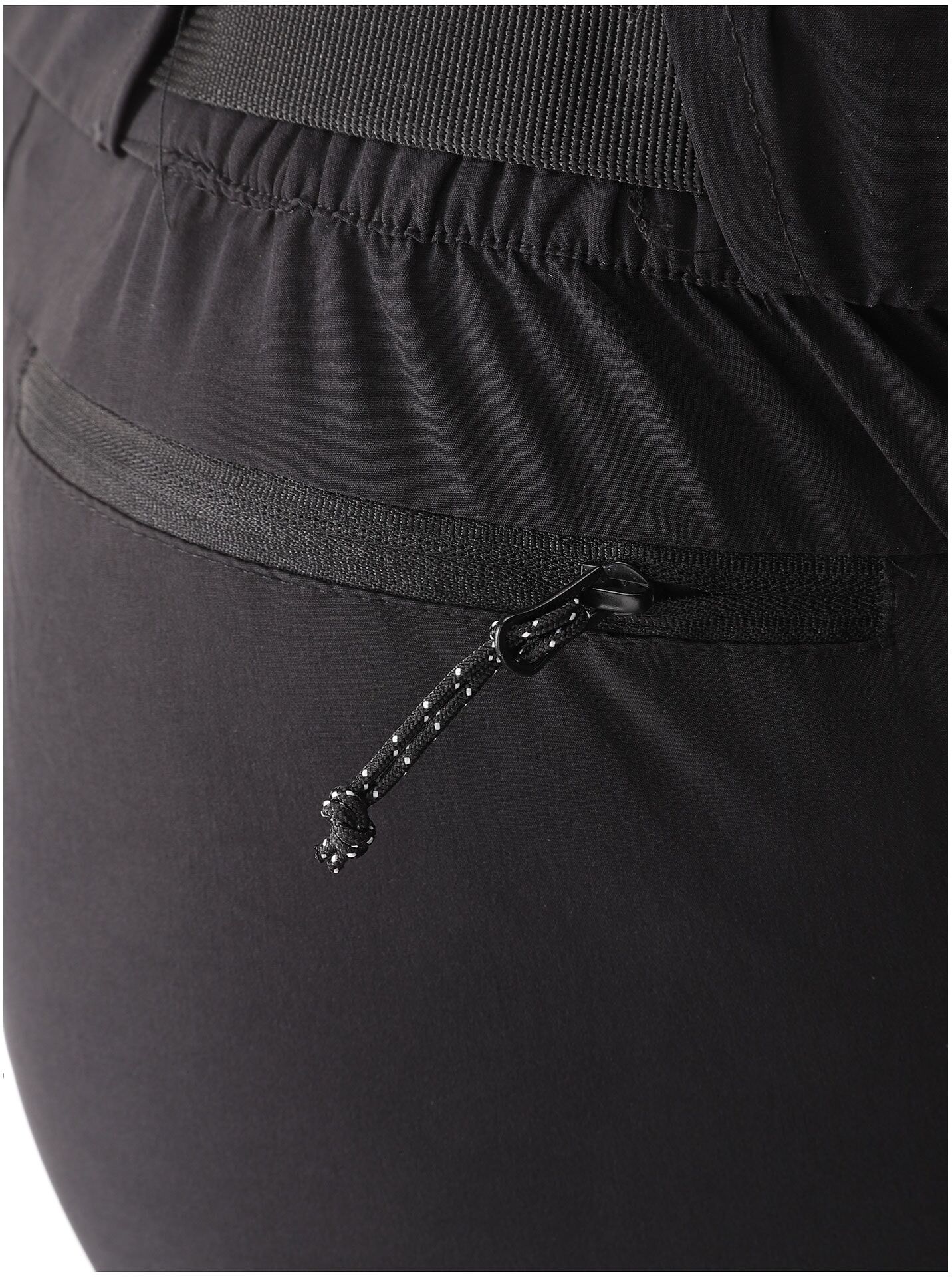 Trekkinghose LPO "Trekkinghose Jorge II Wanderhose Outdoorhose", Herren, Gr. 25, Normalgrößen, schwarz, Web, 92% Nylon.8% Elasthan, regular fit knöchellang, Hosen Trekkinghose