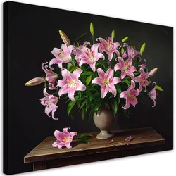 LEINWANDBILD Blumen 100x70cm