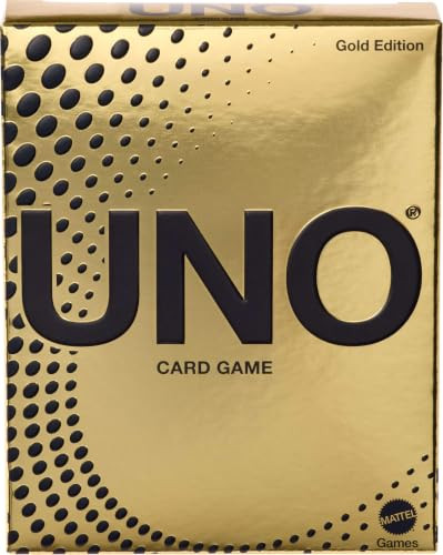 Mattel Games UNO Gold JHB35