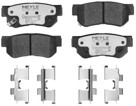 MEYLE 025 235 4314/PD Brake pad set