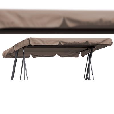QUICK STAR Ersatzdach Hollywoodschaukel Taupe