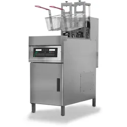 BÜTZMANN Automatische Fritteuse mit 2 Behältern à 14 Litern MIT Ölfilter