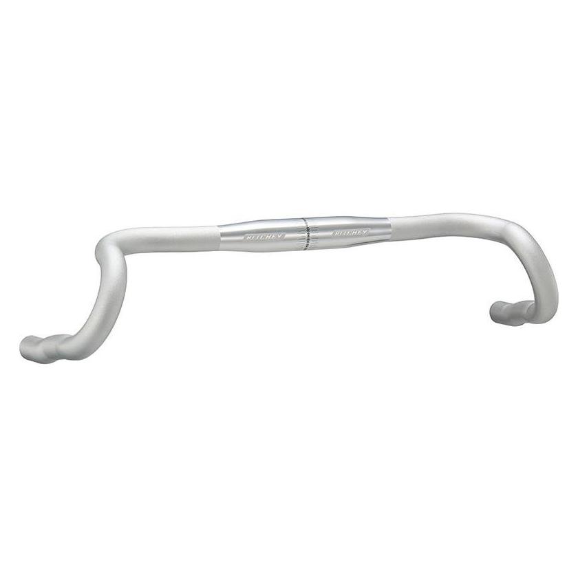 Ritchey Classic Venture Max Drop Lenker, 31.8mm, 38/50.5cmx102x76mm, 6°/24°, hp silver (31.80 mm) (65619502)