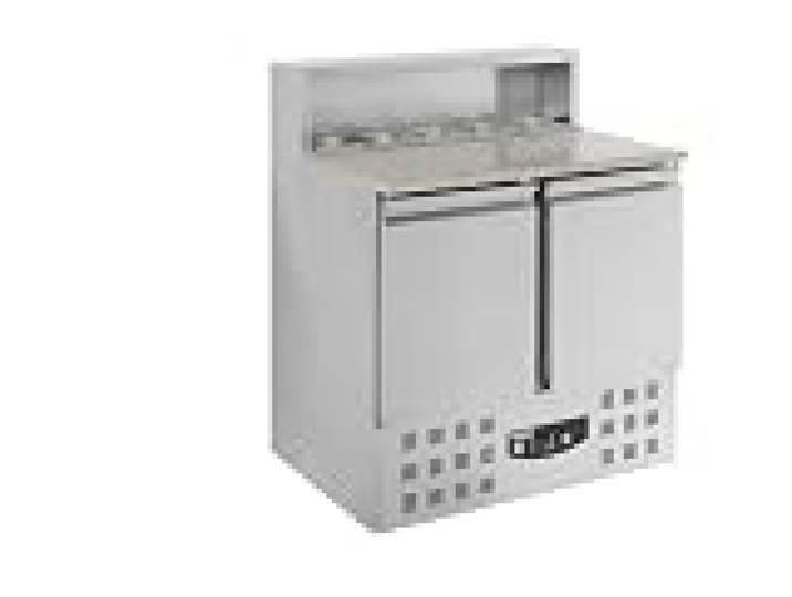CombiSteel Table Pizza Réfrigérée 2 portes 5 GN 1/6 -