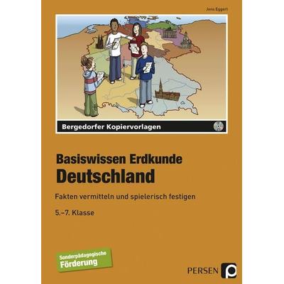 Basiswissen Erdkunde: Deutschland, Set von Jens Eggert, Persen Verlag in der AAP Lehrerwelt GmbH, 978-3-8344-2696-3