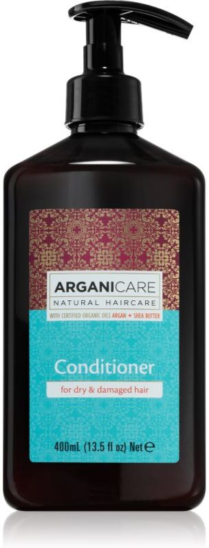 Arganicare Argan Oil & Shea Butter Conditioner après-shampoing pour cheveux secs et abîmés 400 ml