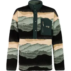 PROTEST PRTBROWSER 1/4 BUTTON Fleece 2027 evergreen - XL
