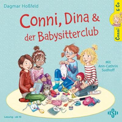 Conni & Co 12: Conni, Dina und der Babysitterclub - Dagmar Hoßfeld, Audio, 9783844943702