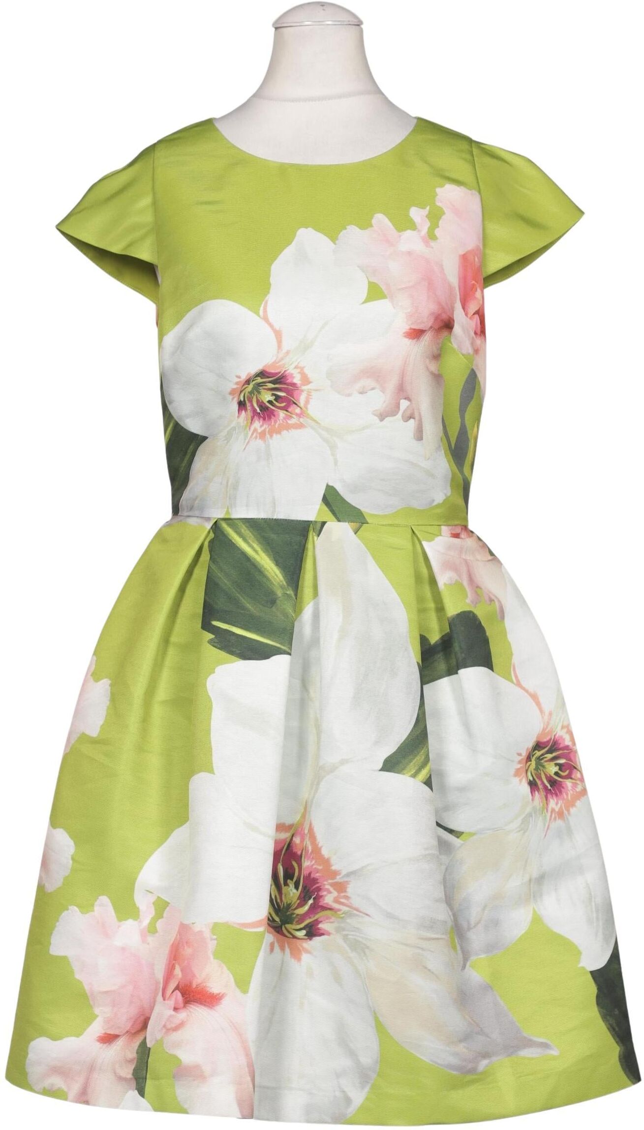 TED Baker Damen Kleid, Mehrfarbig, Gr. EU 36 (Ted Baker 1), Synthetik - Second Hand