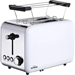 Schäfer IT-Systems Toaster, Toaster, Weiss