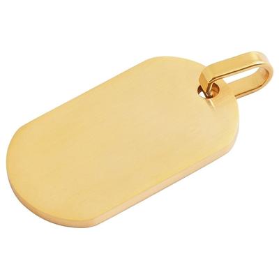 Kettenanhänger ADELIA´S "Anhänger aus Edelstahl", gold, Schmuckanhänger, Damen, Edelstahl, Kettenanhänger, Ideal als Geschenk für besondere Anlässe