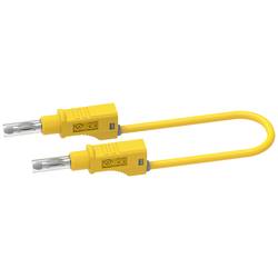 Electro PJP 2217/600V-CD1-100J Messleitung Bananenstecker Bananenstecker 1.00 m Gelb 1 St.