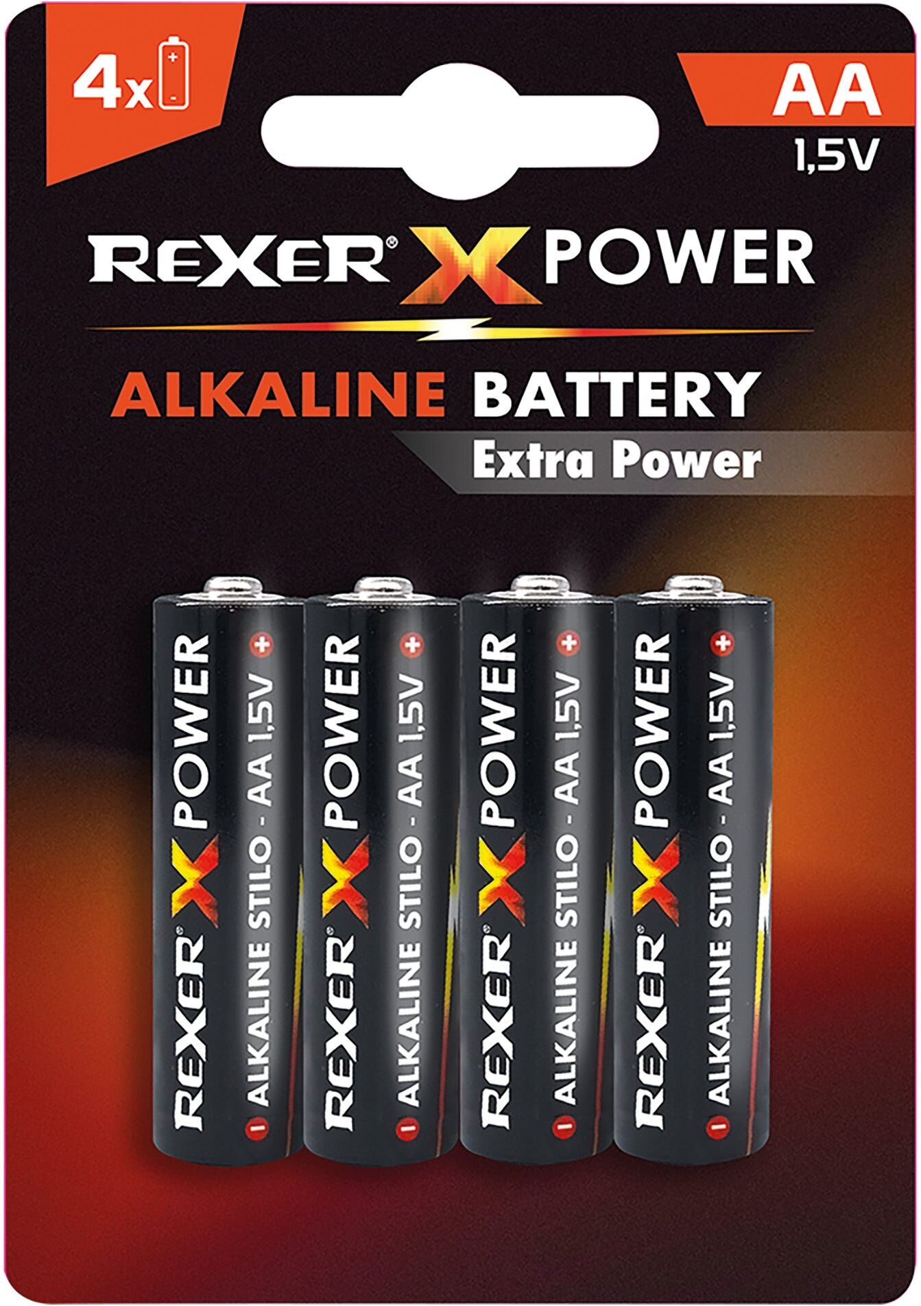 Tecnomat 4 BATTERIE ALKALINE REXER MINISTILO AAA 1,5V LR03