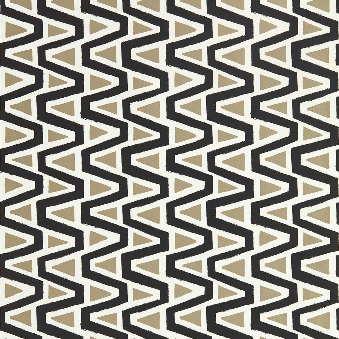 Harlequin Perception 10.05m x 68.6cm Wallpaper Roll Black Earth/Gilver/New Beginnings 1,005cm L