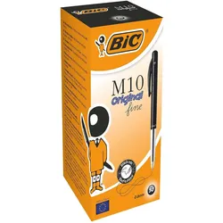 Bic, Schreibstifte, Kuglepen Clic sort Fine M10 51630 - (50 stk.) (50x)
