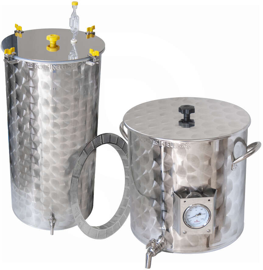 Polsinelli Kit homebrewing inox Halo 200