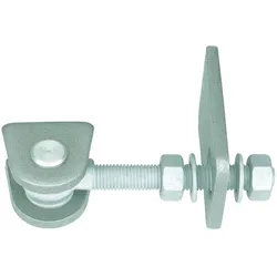 Alberts® Torband f.180° Öffn,kurz,Schrauben,etc.fvz.,Bolzen,etc.VA,z.Anschweißen,M24,VE4