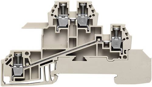 Weidmüller 1031200000-1 Verteiler-Reihenklemme Schrauben Dunkelbeige