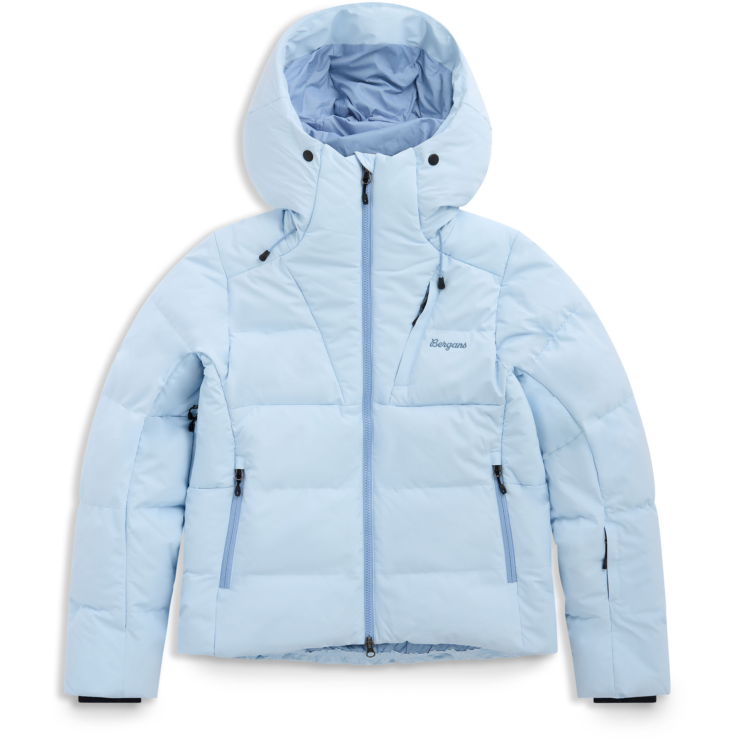 Bergans Oppdal Down Damen Isolationsjacke blau Größe L Skifahren Winddicht Daune | Primaloft