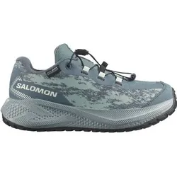 SALOMON Kinder Running-Sch. Ki SHOES AERO GRVL WP J Stormw/Lichen/Claqu, Größe 32 in Grau Grau