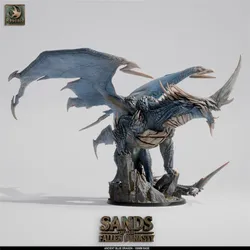 Blue Dragon - Elder (100mm base) von Rescale Miniatures aus Sands of Fallen Dynasty