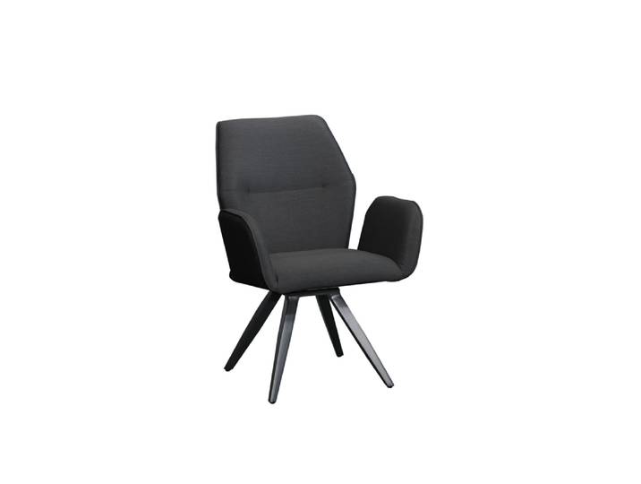 2er Set CLEMENTO Walton Dining Sessel Aluminium Createxx