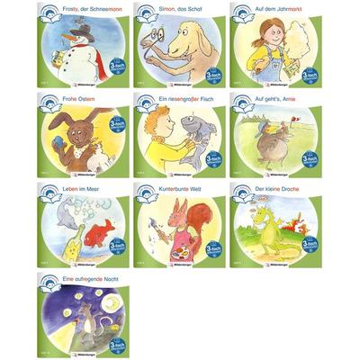 Paket – Zeit für Geschichten – 3-fach differenziert – Komplettbezug Hefte 1 – 10 (B), Geheftet von Bettina Erdmann, Mildenberger Verlag GmbH,