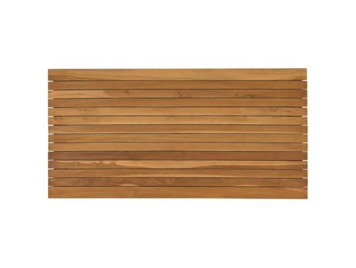 GHVBNMF Tischplatte Teakholz Massiv 110 x 55 cm Rechteckig Stilvolle Teakholzplatte für Esszimmer, Balkon und Garten. Pflegeleichtes Naturholz verleiht jedem Raum eine edle Note.