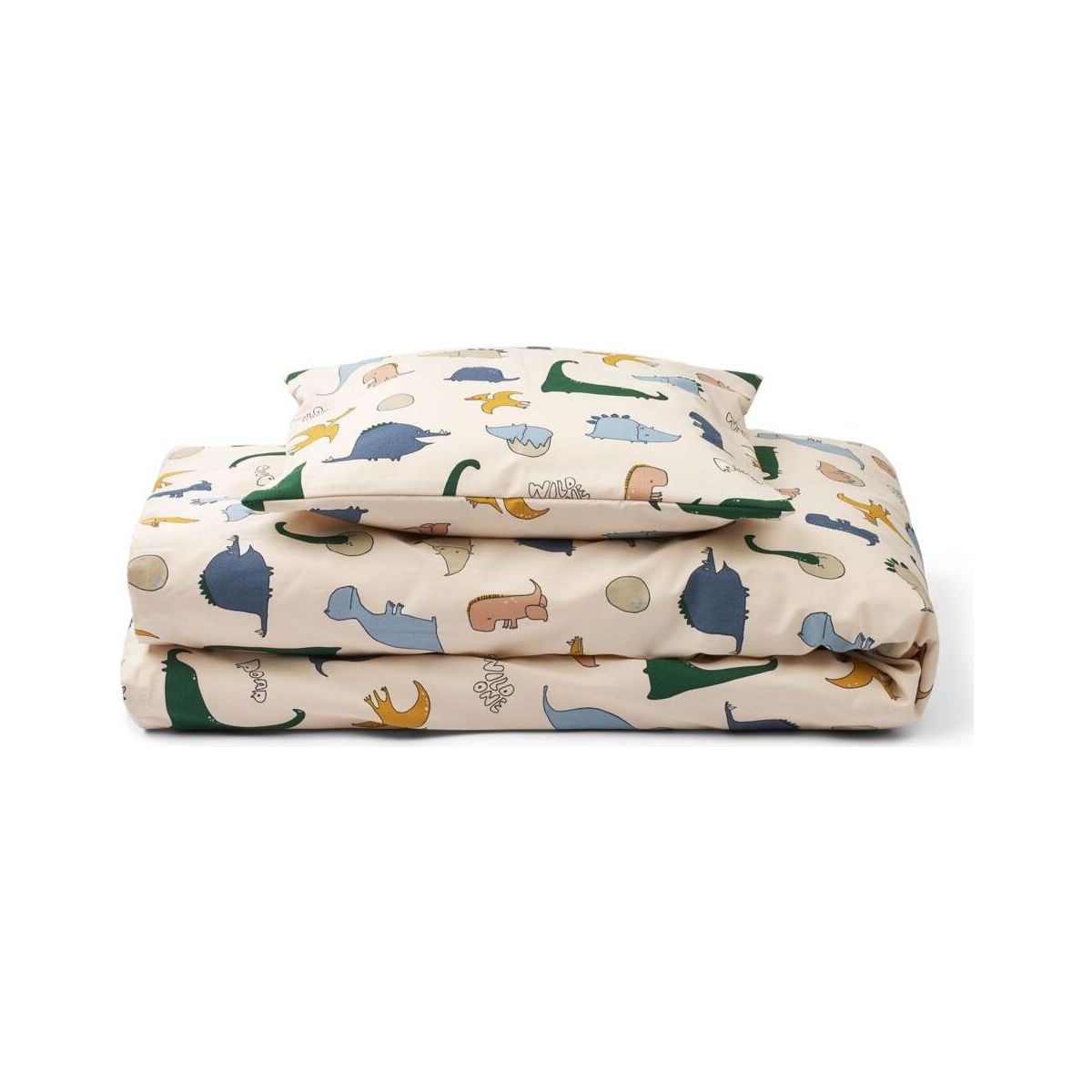Liewood Ingeborg Junior Printed Bedding dino roar / sandy (2917) ONE SIZE LW14926-2917-ONE SIZE-CU