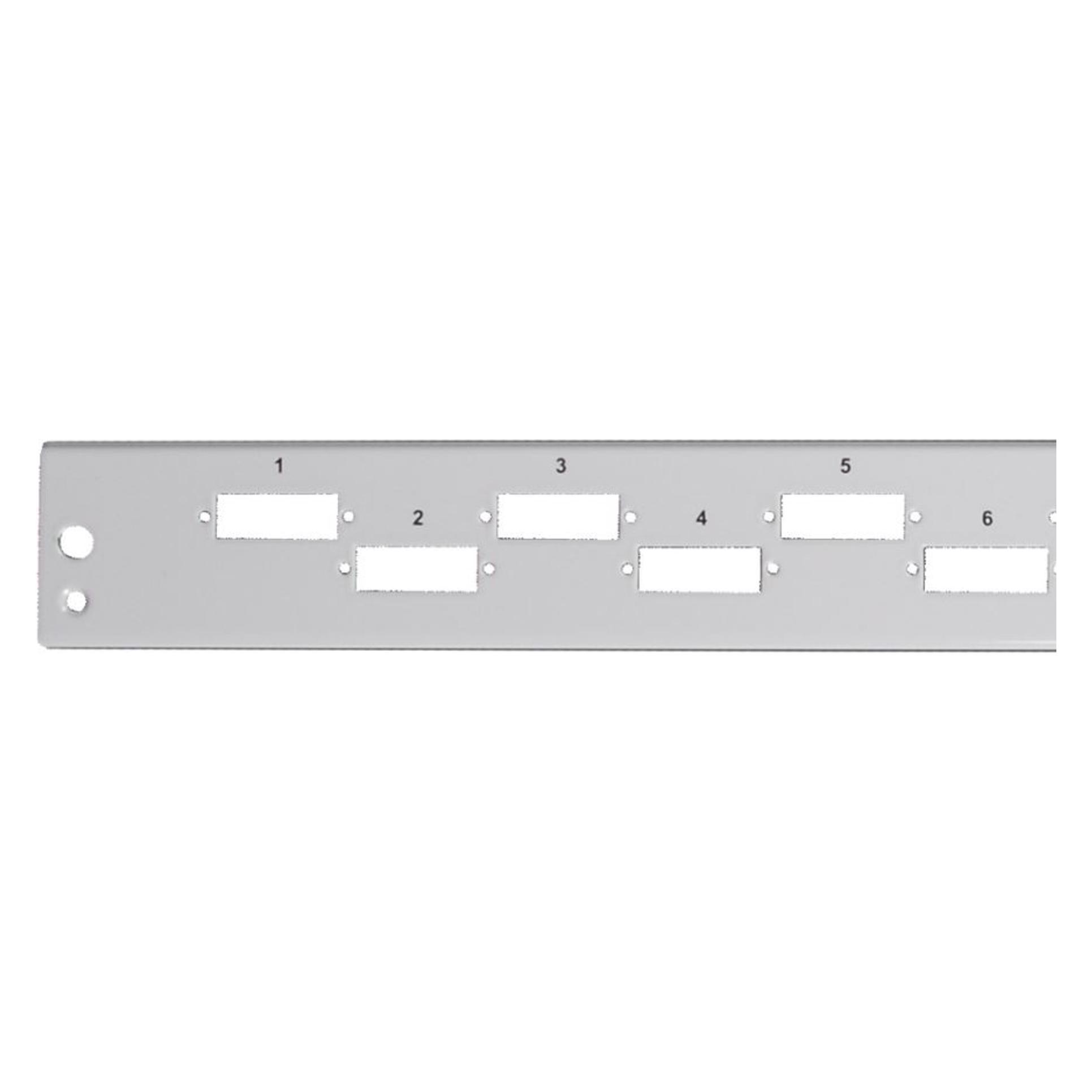 EFB Elektronik Frontblende 12 x SC duplex horizontal shifted (VSB-FP-12SC-D-H)