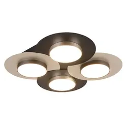 DesignLive Deckenleuchte Felina Metall Schwarz