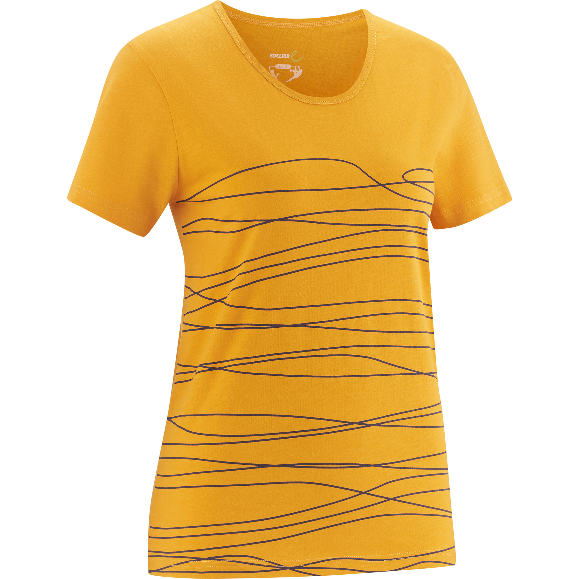 Edelrid Highball V Damen T-Shirts gelb Größe XL Bouldern | Sportklettern Hautfreundlich