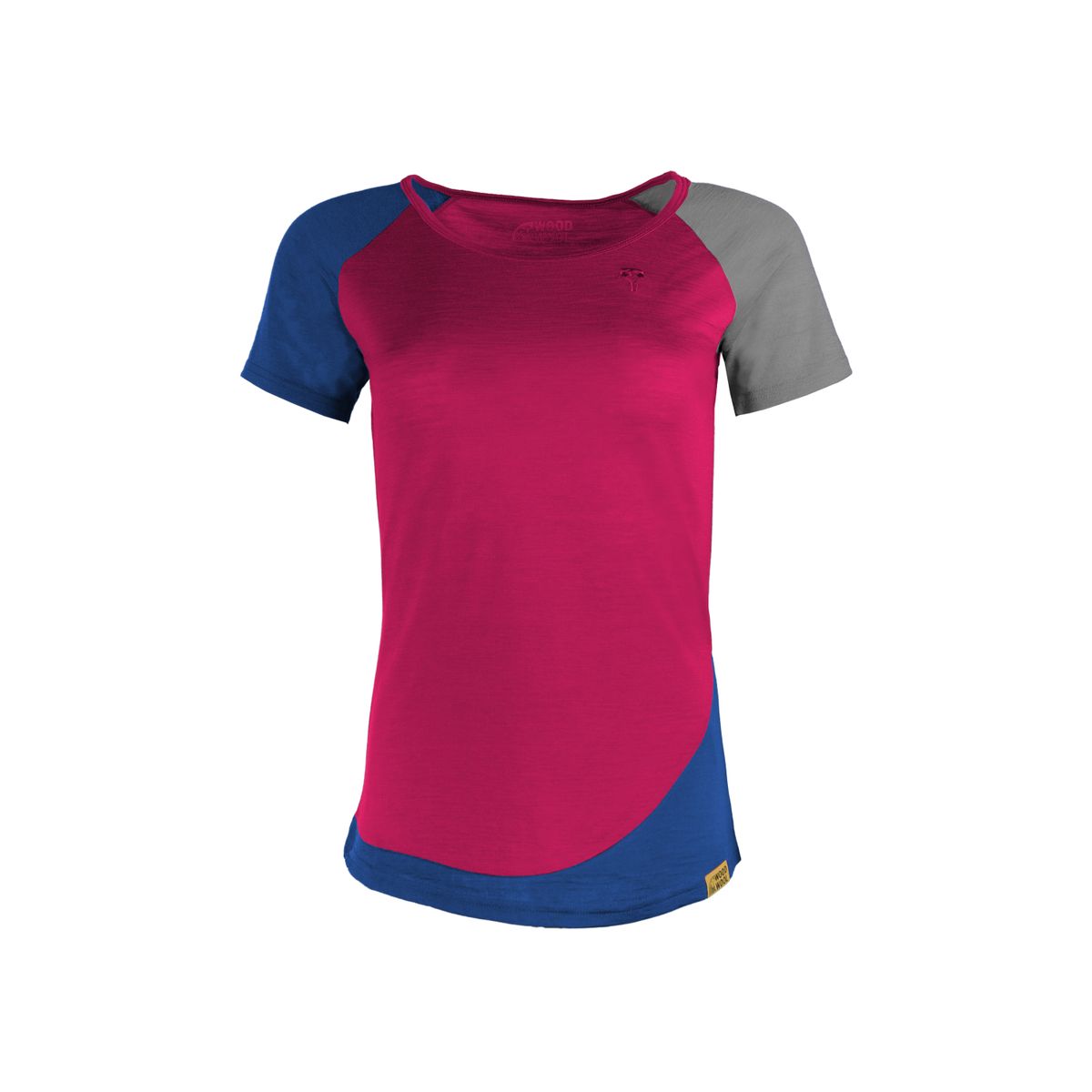 Grüezi Bag Woodwool T-shirt Lady Janeway rapsberry red (5017) M 2200-5017-M
