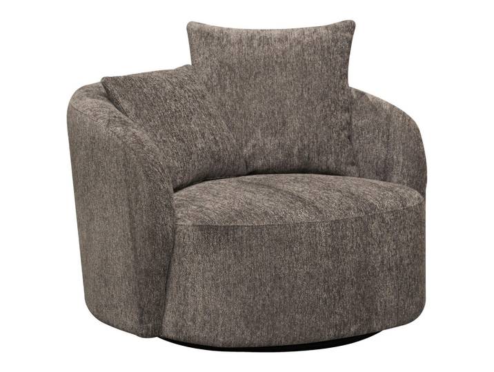 Carryhome Sessel, Dunkelgrau, Holz, Metall, Pappel, Sperrholz, Füllung: Polyester, 101x82x97 cm, Wohnzimmer, Sessel, Sonstige Sessel