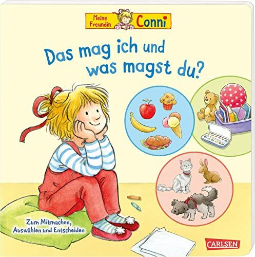 Liane Schneider - Conni-Pappbilderbuch: Meine Freundin Conni. Das mag ich und was magst du?: Zum Mitmachen, Auswählen und Entscheiden Interaktives Buch ab 3 Jahren zur spielerischen Förderung der Selbstwahrnehmung - Preis vom 02.10.2026 23:42:20 h