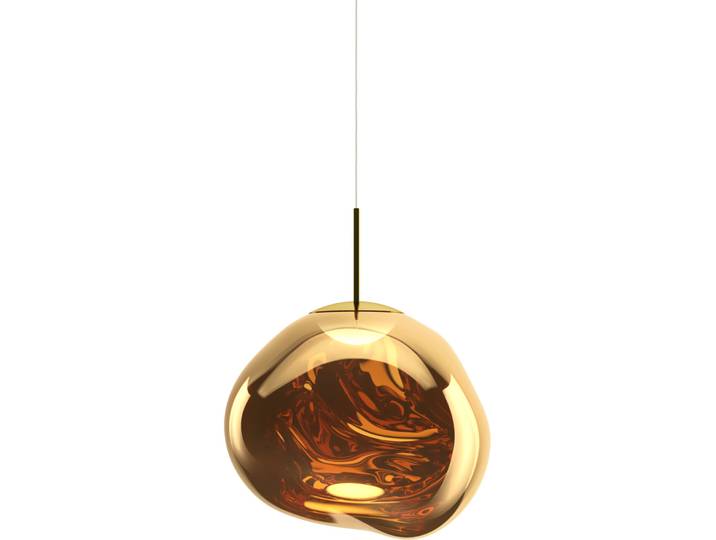 Tom Dixon Designer-Pendellampe Melt Gold Polycarbonat B 50 cm