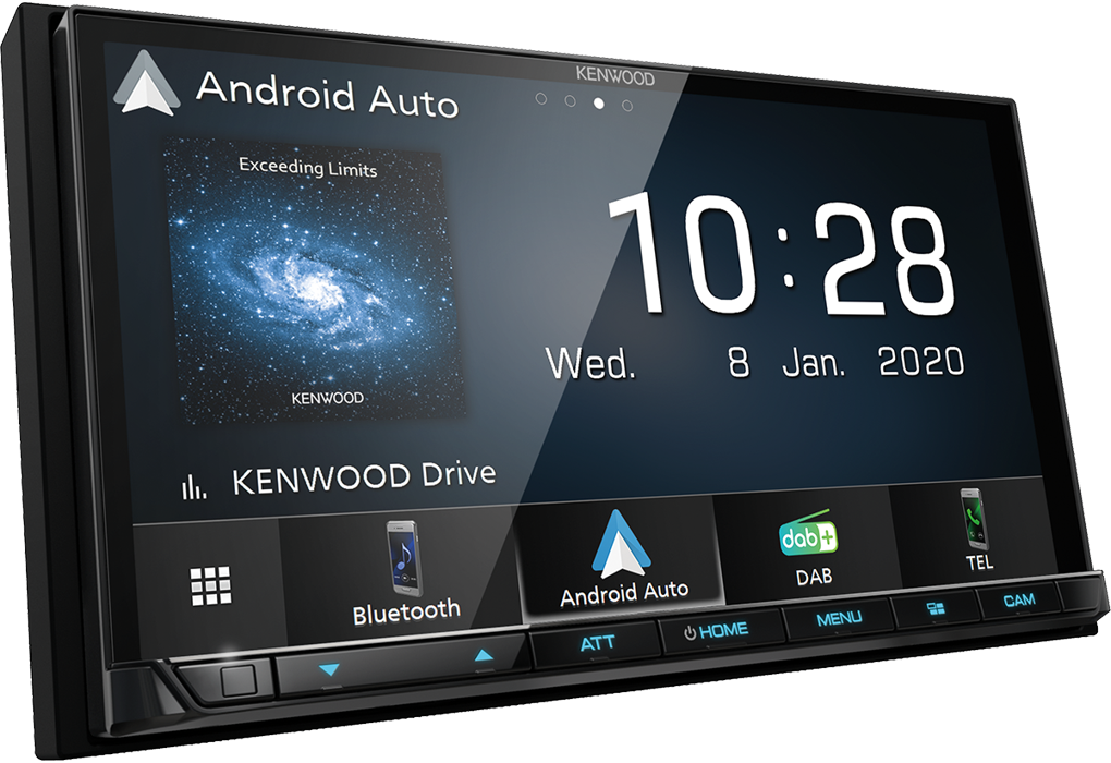 Kenwood DMX7520DABS inkl. DAB Antenne inkl. Kamera CMOS-230