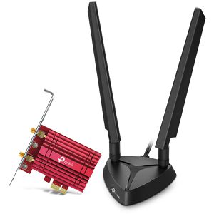 TP-Link Netzwerkkarte AXE5400, Archer TXE75E, PCI Express x1, Wi-Fi 6E, 5378 Mbit/s, 6 GHz & 5 GHz & 2,4 GHz, mit Bluetooth