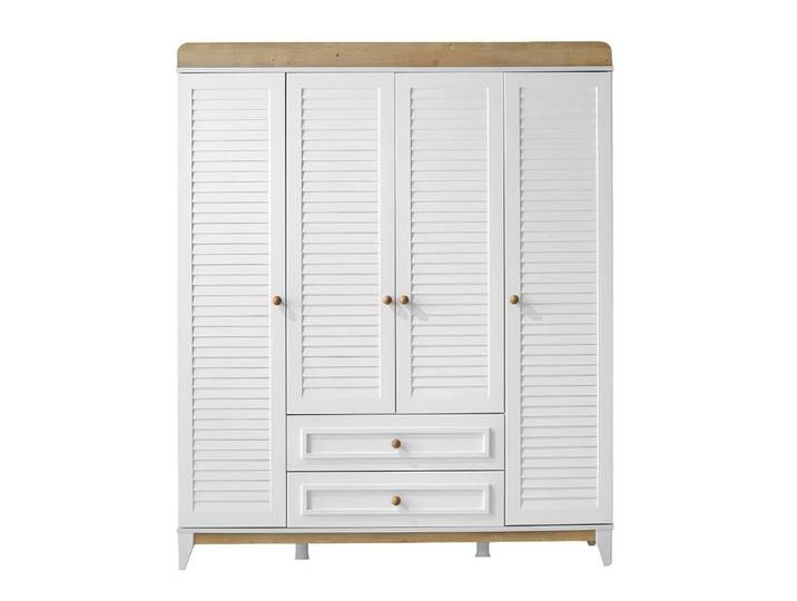 JVmoebel Kleiderschrank Stilvoller Kleiderschrank für Kinderzimmer mit viel Stauraum (1-St., Kleiderschrank) Made in Europa