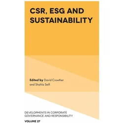 Csr, Esg and Sustainability, Fachbücher von David Crowther, Shahla Seifi