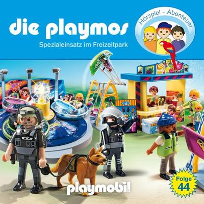 Die Playmos - Das Original Playmobil Hörspiel, Folge 44: Spezialeinsatz im Freizeitpark - Simon X. Rost,Florian Fickel, Audio, 4260229663141
