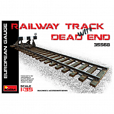 MiniArt - Railway Track with Dead End (European Gauge) - 1:35 - 90 Teile 311051