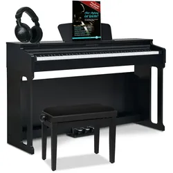 Classic Cantabile DP-220 SM E-Piano Schwarz matt Set