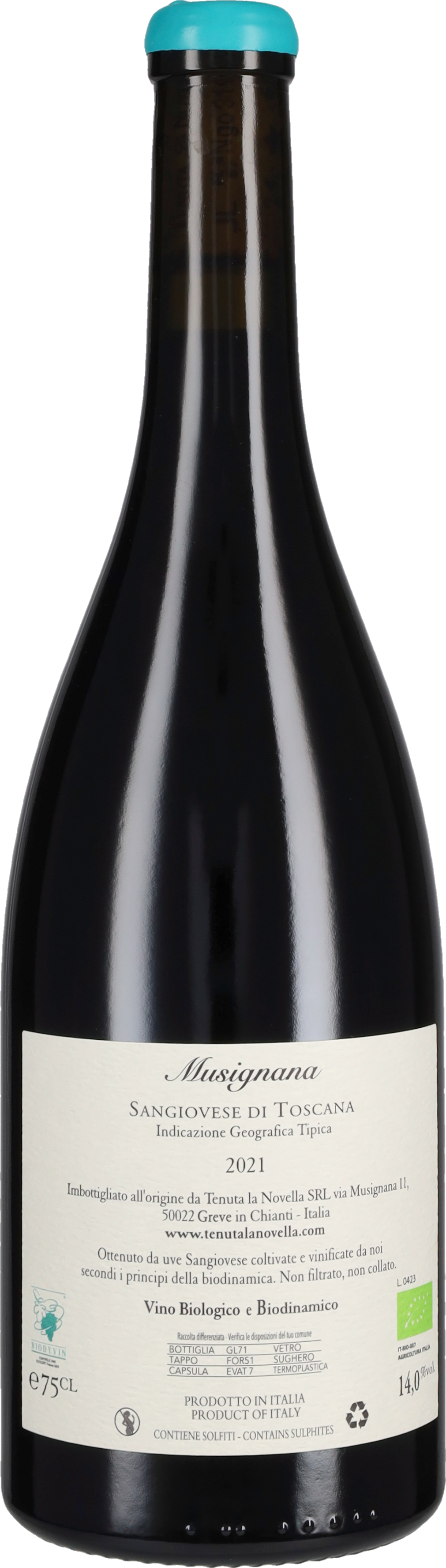 Sangiovese 'Musignana' Tenuta La Novella 2021