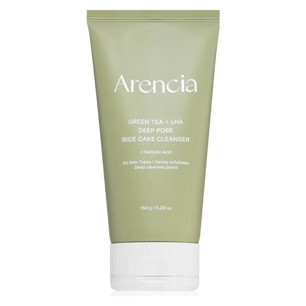 Arencia ArenciaGreen Tea + LHA Deep Pore Rice Cake Cleanser Diep reinigende gel met Regenererende Werking (Reinigungsgel, 507 ml) (61012216)