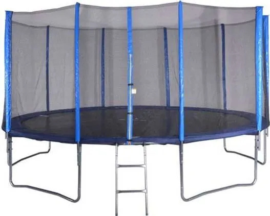 Trampolin 460 cm mit Netz und Leiter Spartan S987TOP TEAL
