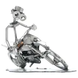 Hinz & Kunst, Deko Figuren + Skulpturen, 327 - Motorrad "Motocross"