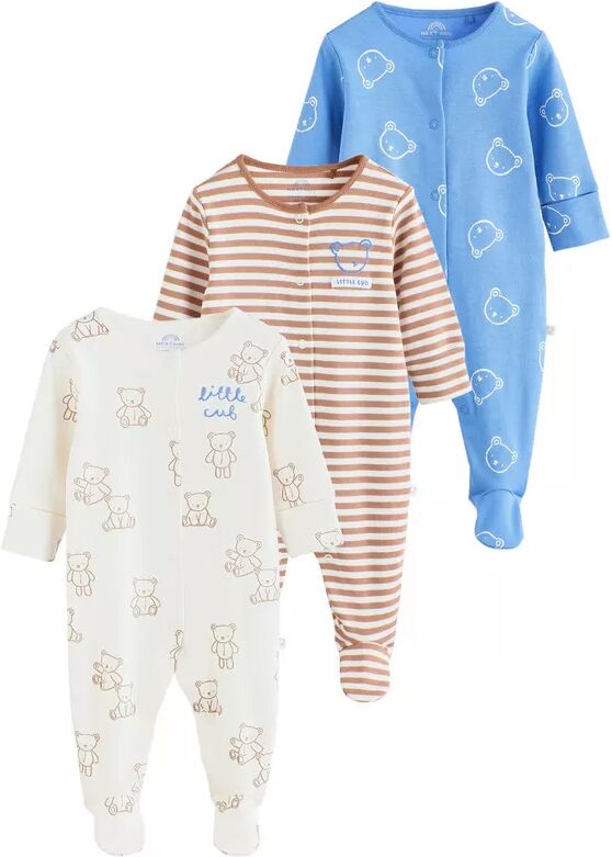 Next - Body, 3er-Pack, 6-9M, Blau