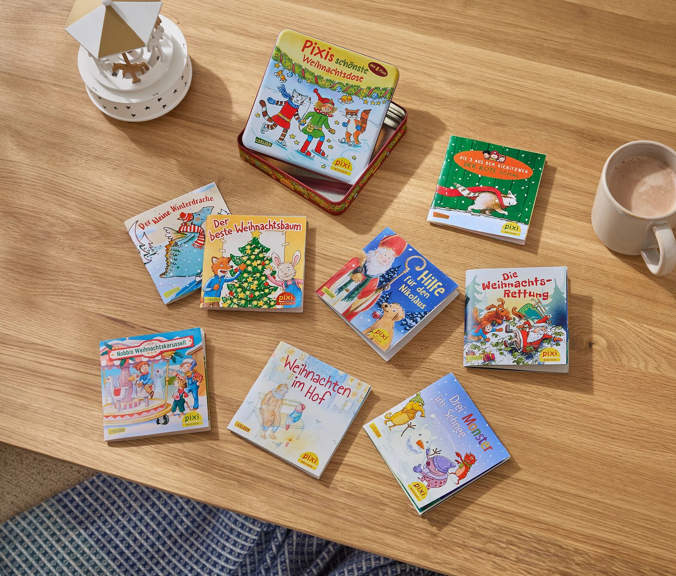 Tchibo - Bücherbox »Pixis schönste Weihnachtsdose«